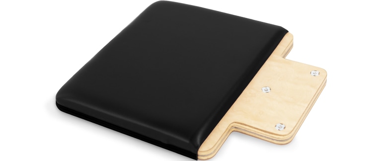 Classic Reformer Base Feature for Contrology Models Classic maple wood base with padded upholstery for Contrology Reformers.