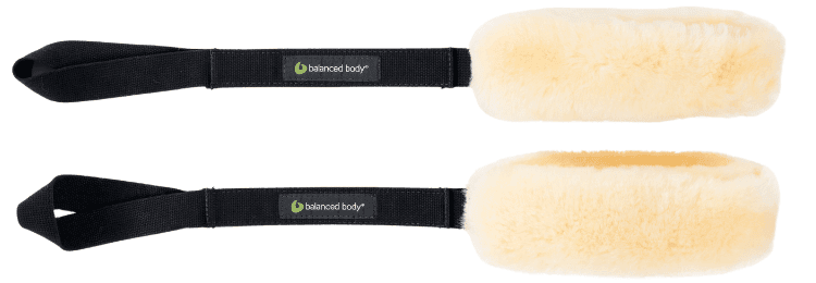 Balanced Body trapeze accessories with cotton straps for Pilates.