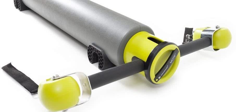 Versatile Pilates Equipment with Stability Wedges Balanced Body Pilates equipment with stability wedges and resistance ropes.