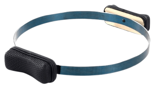 Balanced Body Spring Circle for Pilates Training Balanced Body Spring Circle with padded wooden handles for Pilates.